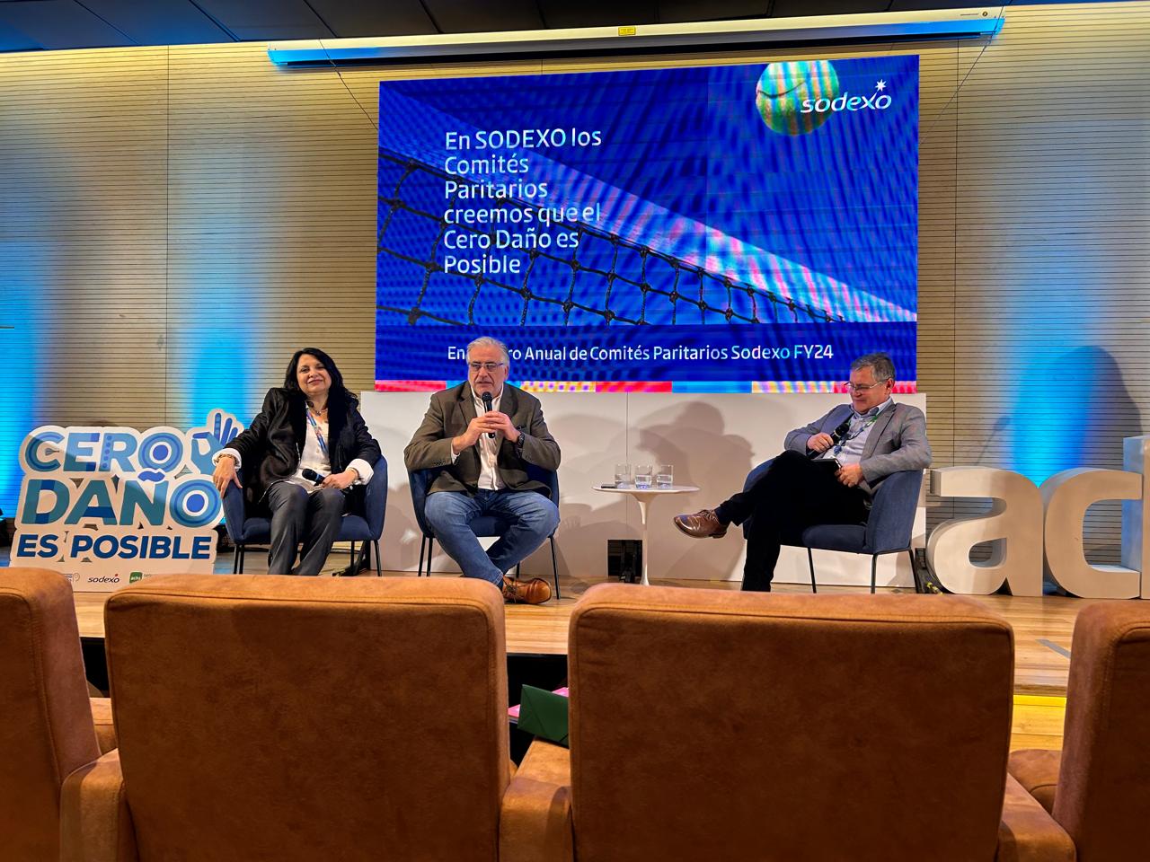 Achs Seguro Laboral y Sodexo realizan exitosa Reunión Anual de comités paritarios 2024