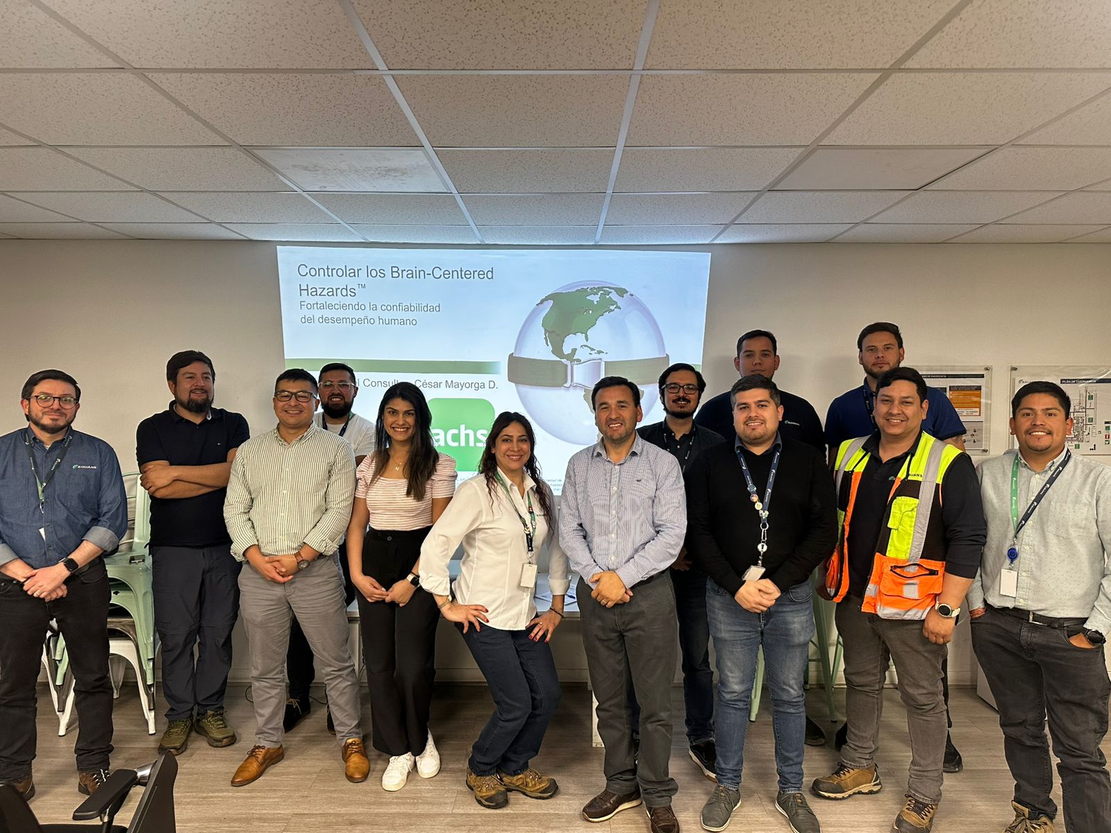Grupo Equans finalizó el Programa de Liderazgo en Seguridad junto a Achs Seguro Laboral refuerza su compromiso preventivo
