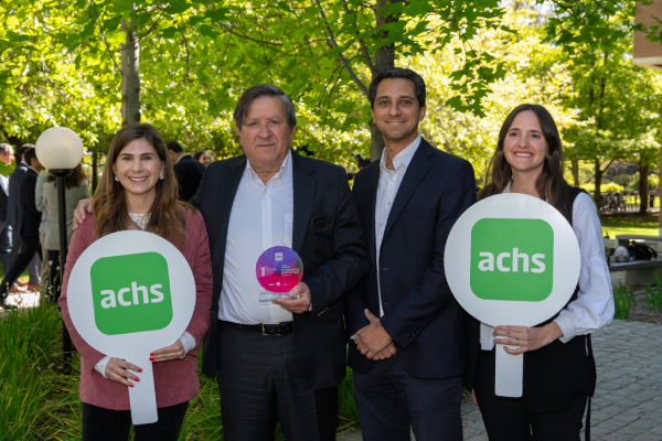 Achs obtiene el primer lugar en la categoría Prestadores de Salud del Ranking Most Innovative Companies 2025 Achs obtiene el primer lugar en la categoría Prestadores de Salud del Ranking Most Innovative Companies 2025