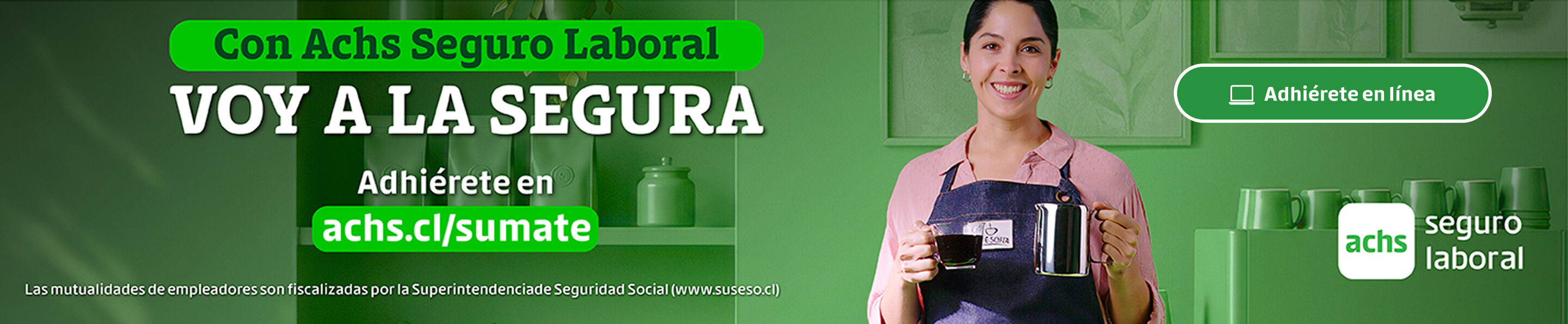 Banner Achs Seguro Laboral para empresas y trabajadores independientes